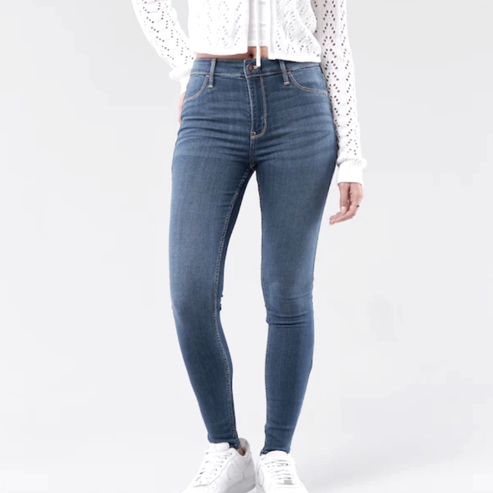Hollister High-Rise Super Skinny Jeans: Size 0 - Short/Petite